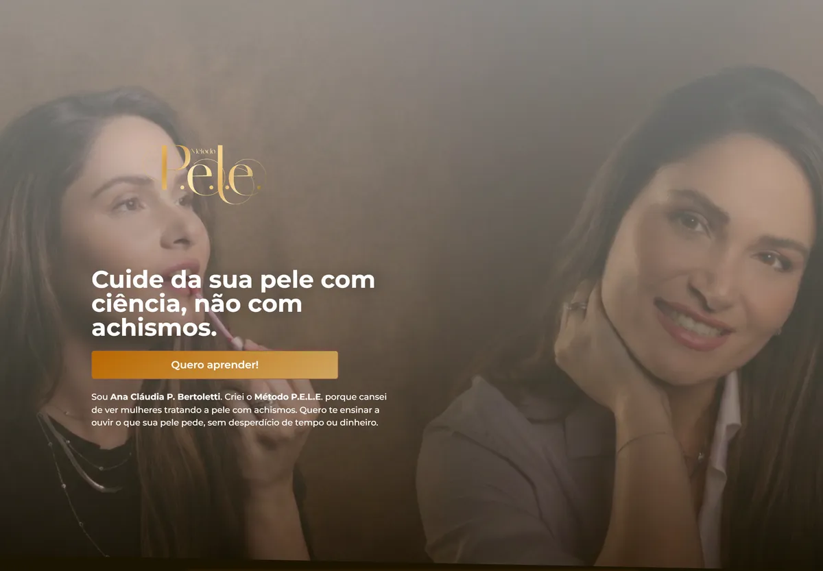 Case de marketing para estética e Google Ads para clínicas, projeto Método P.E.L.E